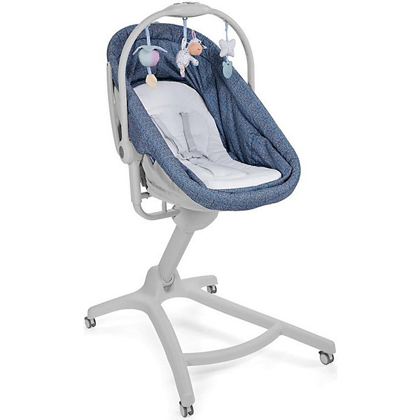 

Кроватка-стульчик Chicco Baby Hug 4in1, spectrum, Синий