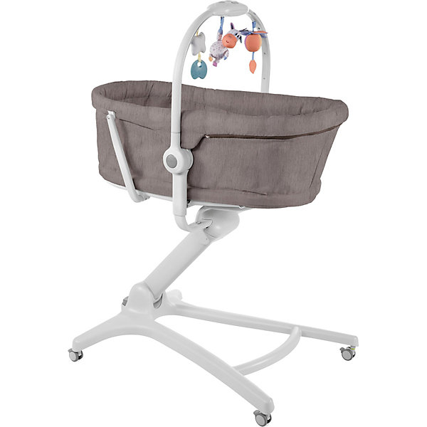 

Кроватка-стульчик Chicco Baby Hug 4in1, legend, Темно-серый