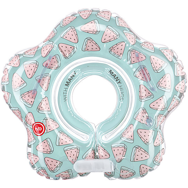 

Круг для плавания Happy Baby Aquafun, watermelon, Hellblau/rosa