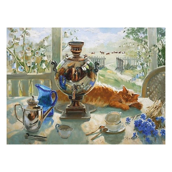 

Картина по номерам Color KIT "У самовара", 40х50 см, Разноцветный