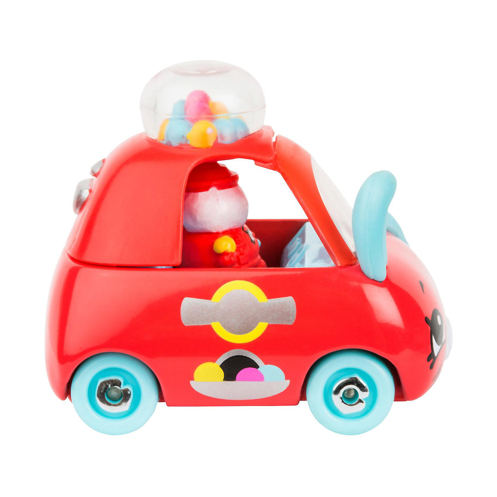 фото Машинка Moose "Cutie Car" Гамболл Карт с фигуркой Shopkins, 3 сезон