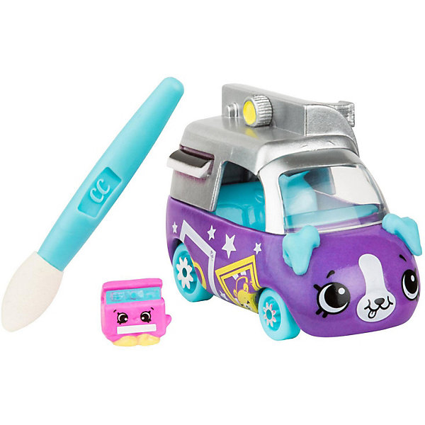 

Машинка меняющая цвет Moose "Cutie Car" Фотокамера, с кисточкой, Фиолетовый