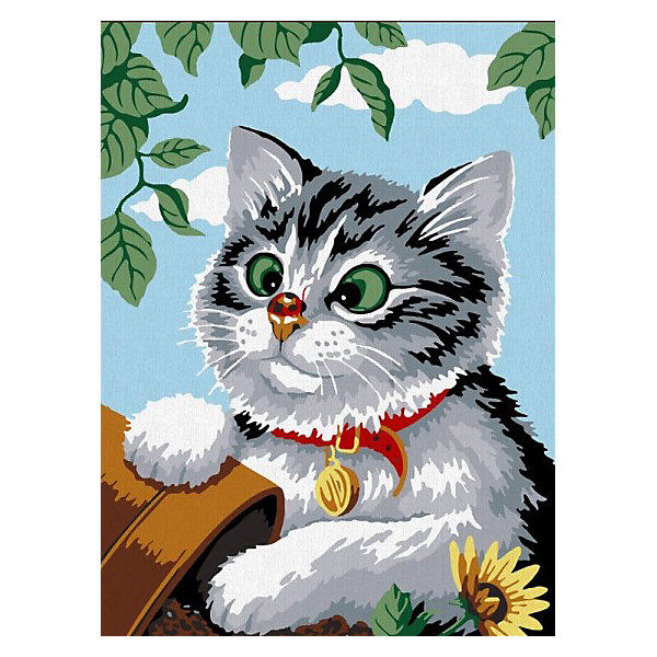 

Картина по номерам Color KIT "Котёнок", 30х40 см, Разноцветный