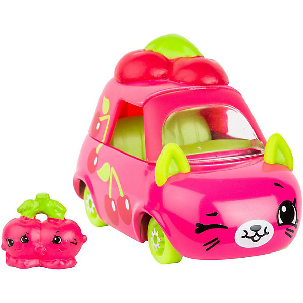 

Машинка Moose "Cutie Car" Черри Райд с фигуркой Shopkins, 3 сезон, Красный
