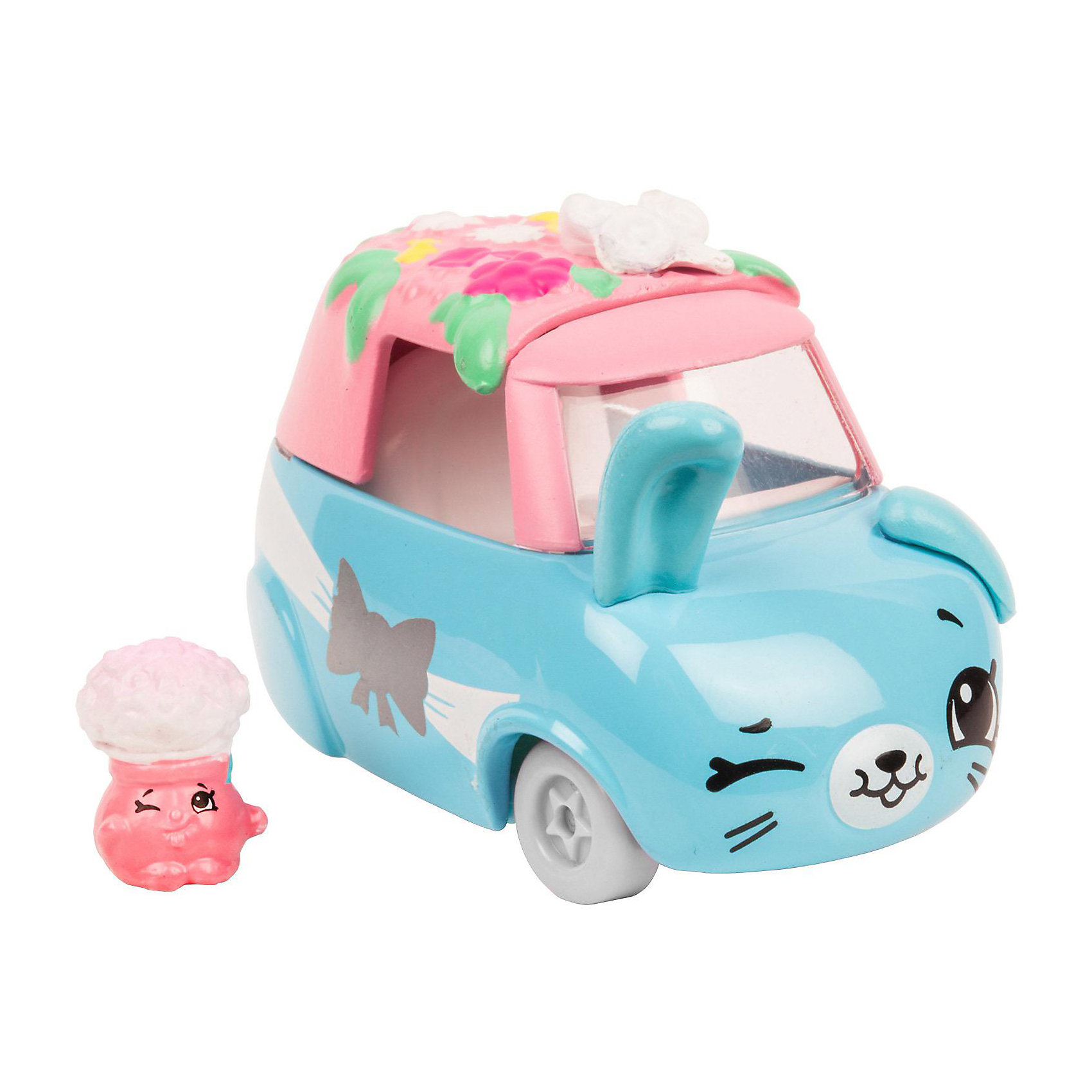 фото Набор машинок Moose "Cutie Cars" с фигурками Shopkins, Свадьба на колёсах