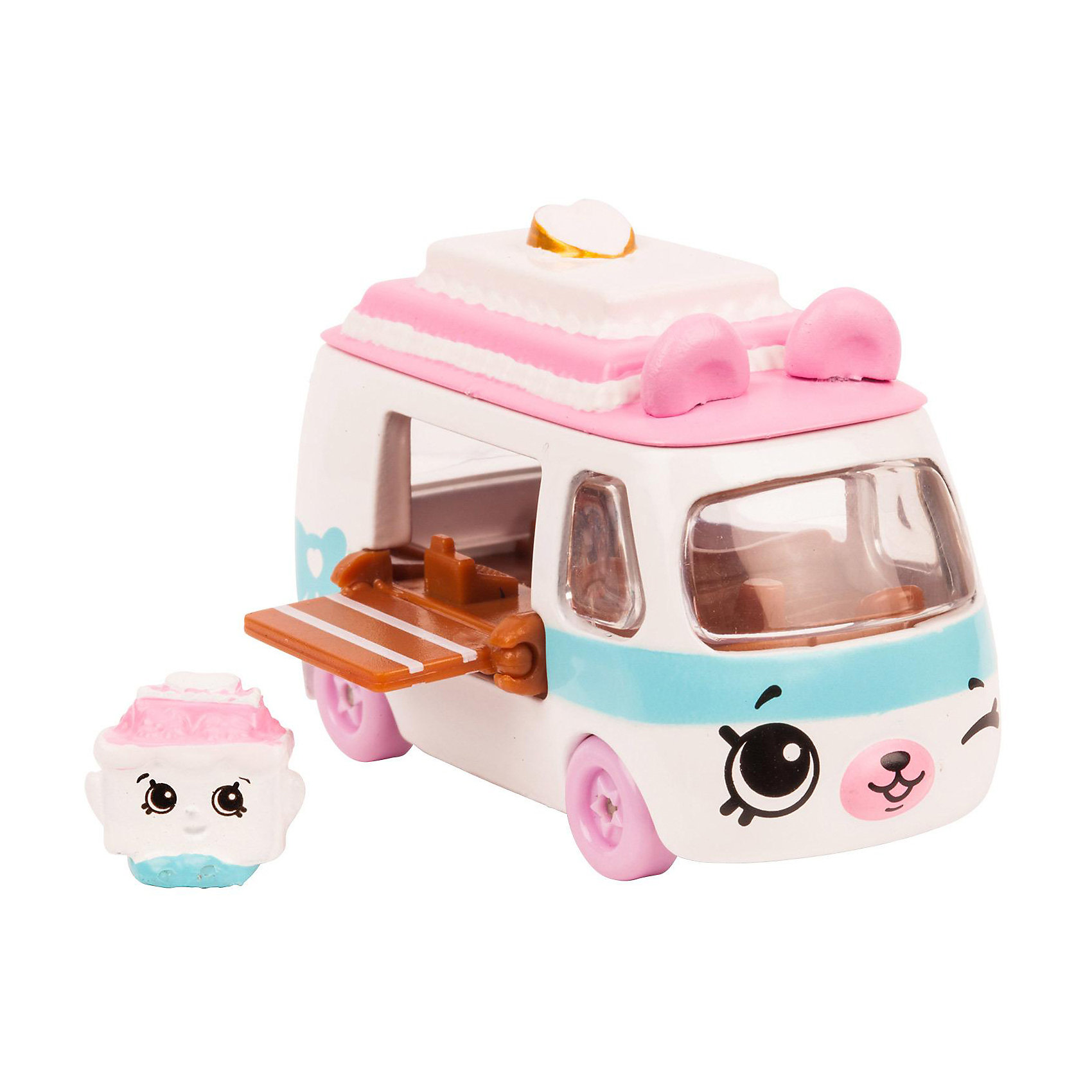 фото Набор машинок Moose "Cutie Cars" с фигурками Shopkins, Свадьба на колёсах