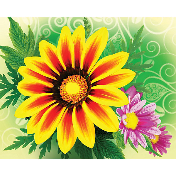 

Алмазная мозаика Color KIT "Цветочное настроение", 17х21 см, Разноцветный