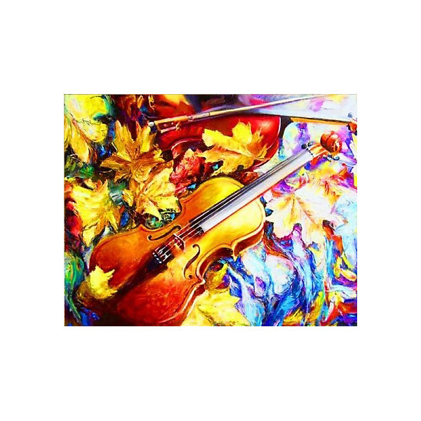 

Алмазная мозаика Color KIT "Осенняя скрипка", 40х50 см, Разноцветный