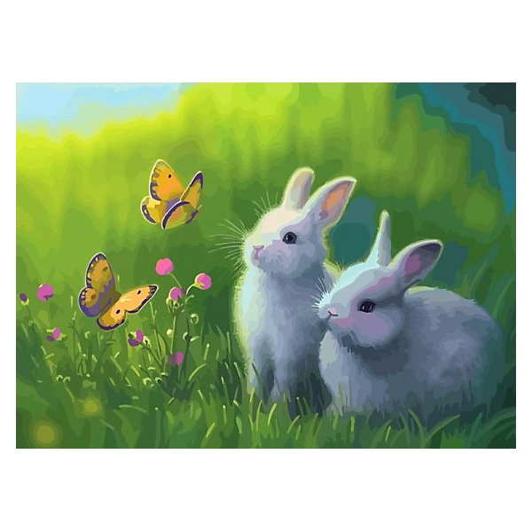 

Картина по номерам Color KIT "На зелёном лугу", 30х40 см, Разноцветный