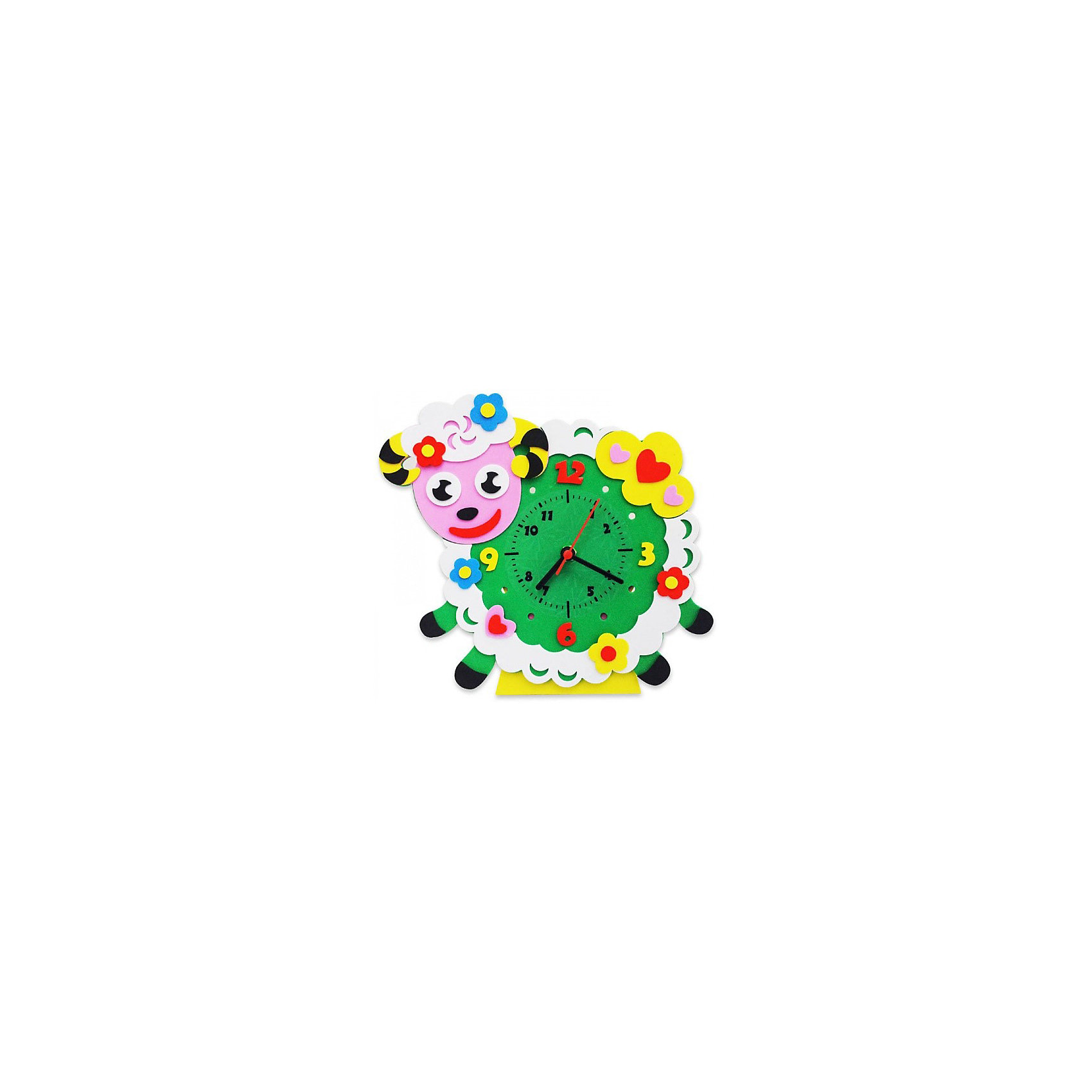 фото Набор для творчества Color KIT "Часы из фоамирана" Овечка, 24х24 см