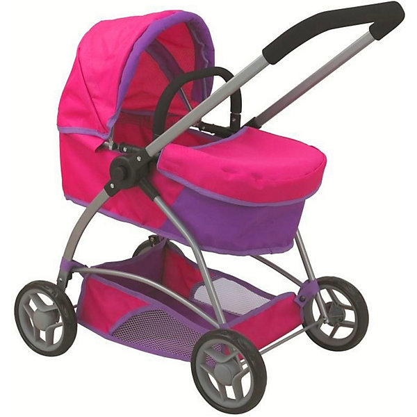 

Коляска для кукол Buggy Boom Amidea, розово-сиреневая, Сиреневый, Коляска для кукол Buggy Boom Amidea, розово-сиреневая