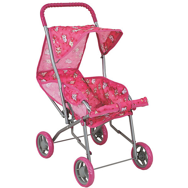 

Коляска для кукол Buggy Boom Mixy, розовая, Розовый