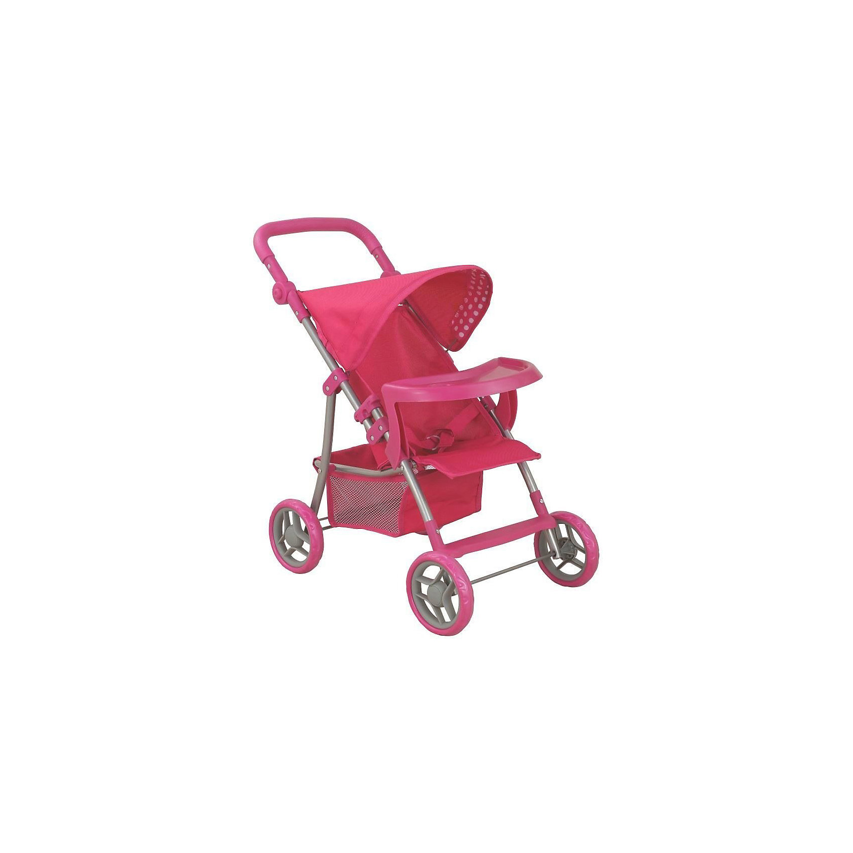 фото Коляска для кукол Buggy Boom Skyna, розовая