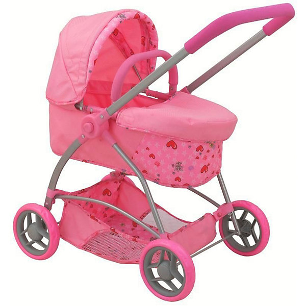 

Коляска для кукол Buggy Boom Amidea, светло-розовая, Розовый