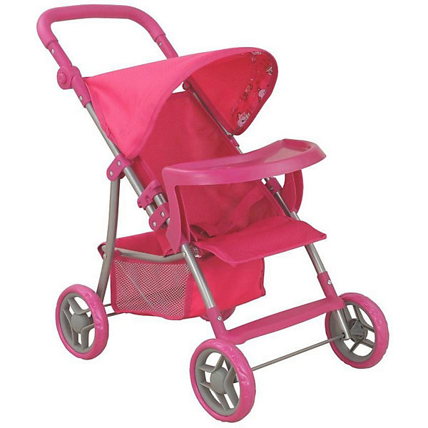 

Коляска со столиком для кукол Buggy Boom Skyna, розовая, Розовый