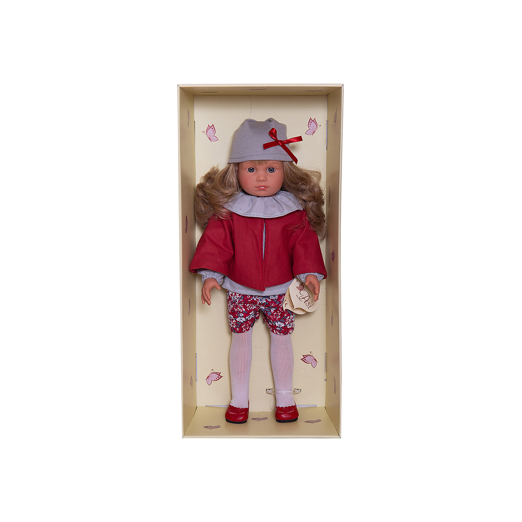 фото Кукла Asi Нелли в красной накидке 43 см, арт 253340