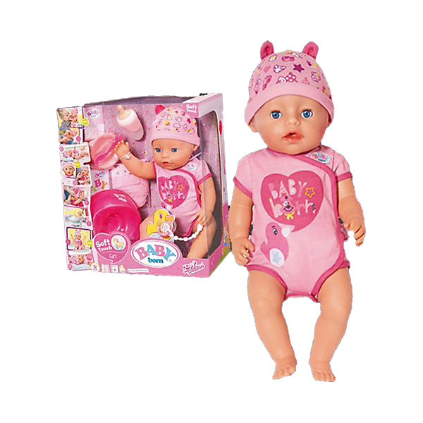 фото Интерактивная кукла Zapf Creation "Baby born" Девочка, 43 см