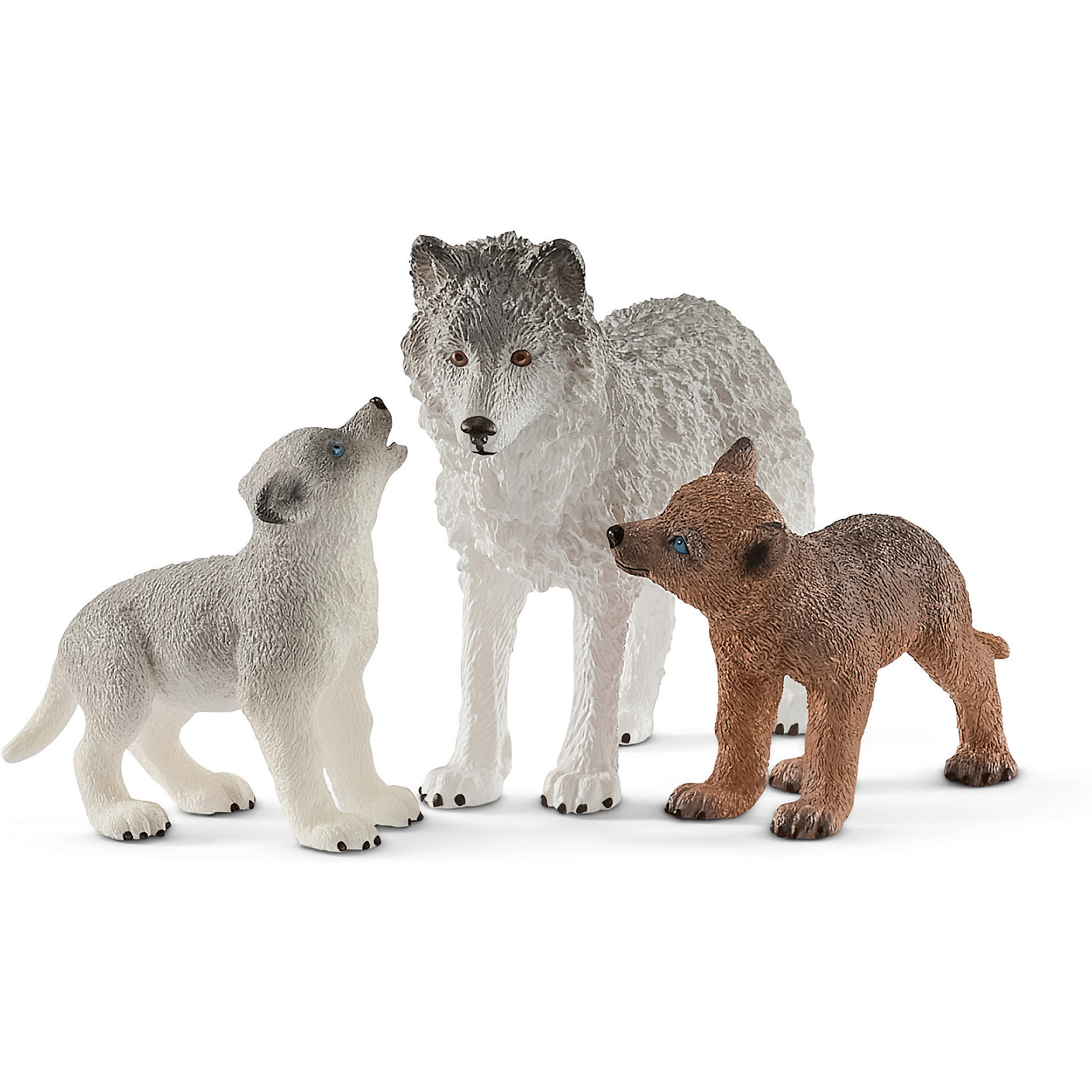 фото Игровой набор Schleich "Волчица с волчатами"