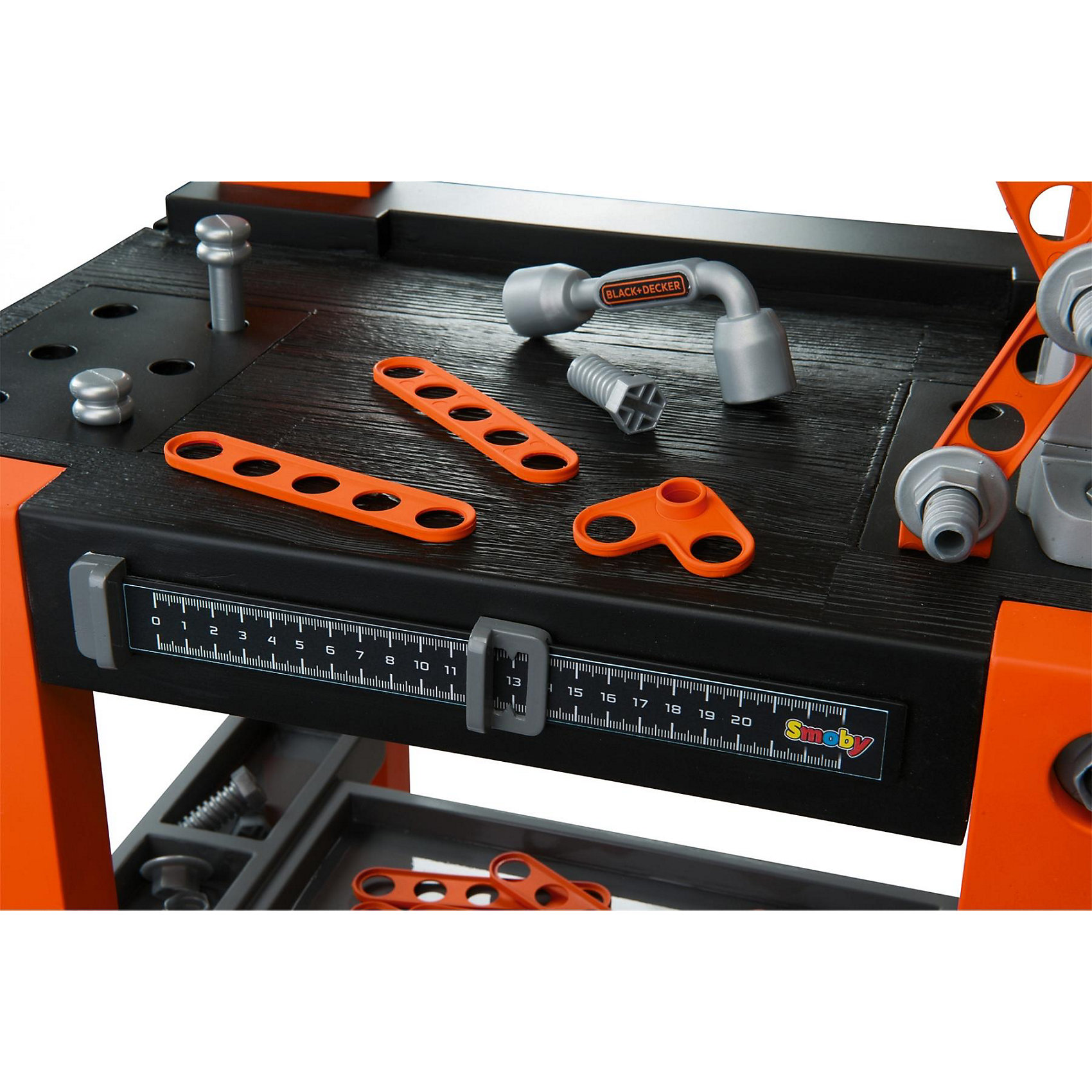 фото Игровой набор Smoby "Black&Decker" Мастерская с инструментами, 79 предметов