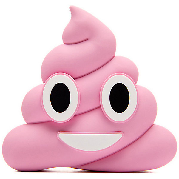 

Аккумулятор MojiPower Poo Pink, Разноцветный