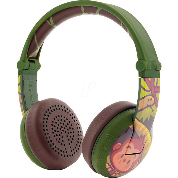 

Наушники Buddyphones Wave Green, зеленые, Зеленый