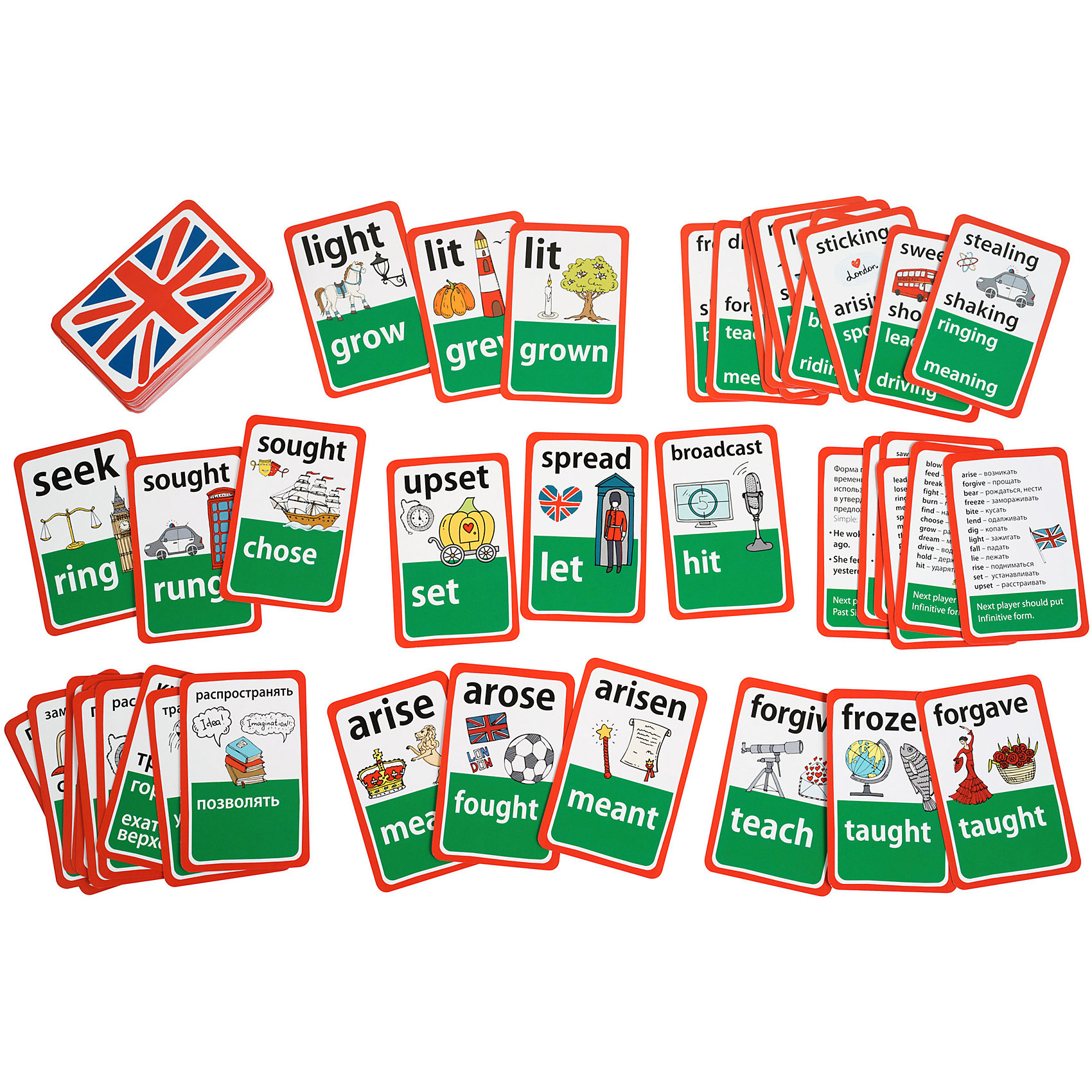 Карточки английский купить. Карточки для изучения английского. Карточки для изучения АН. Игровые карточки на английском. Неправильные глаголы карточки.