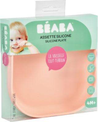 Тарелка из силикона Beaba Silicone suction plate, розовый, артикул:10076890 - Кормление малыша Тарелка из силикона Beaba Silicone suction plate, розовый, артикул:10076890 - Кормление малыша