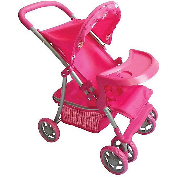 

Коляска для кукол Buggy Boom Skyna, розовая, Розовый