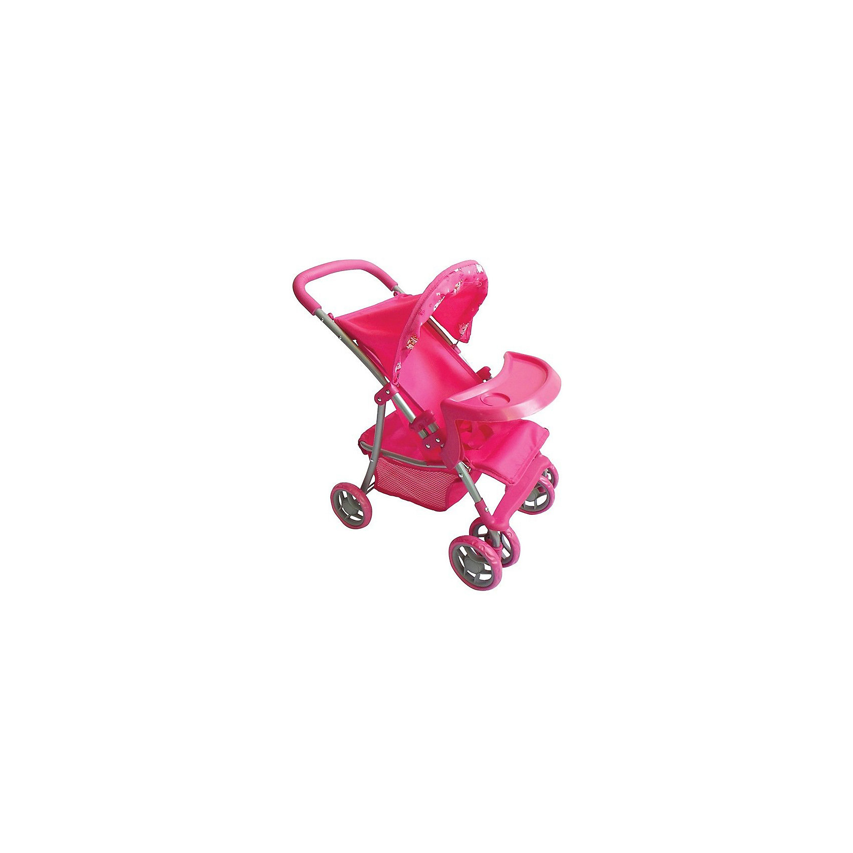 фото Коляска для кукол Buggy Boom Skyna, розовая