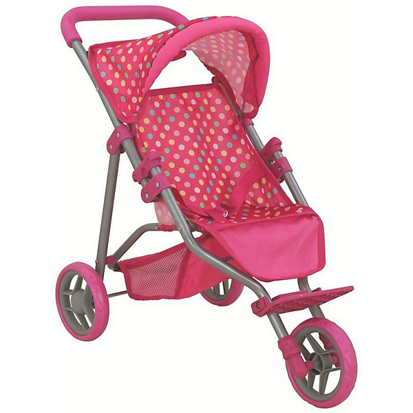 

Коляска для кукол Buggy Boom Nadin, розовая, Розовый, Коляска для кукол Buggy Boom Nadin, розовая
