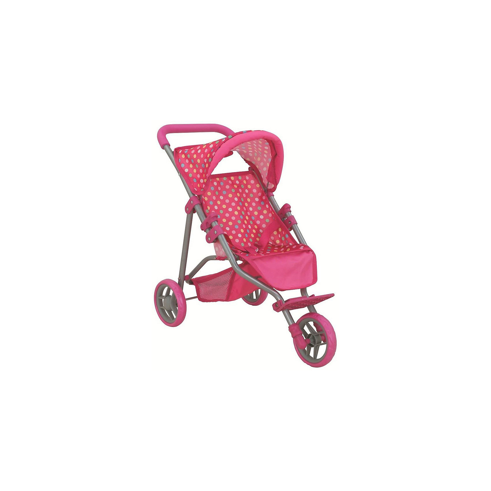 фото Коляска для кукол Buggy Boom Nadin, розовая