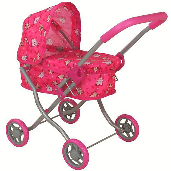 

Коляска для кукол Buggy Boom Mixy, розовая, Розовый