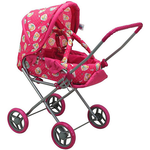 

Коляска-трансформер для кукол Buggy Boom Mixy, розовая, Розовый