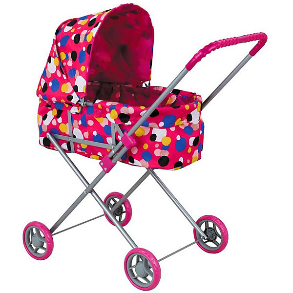 

Коляска для кукол Buggy Boom Mixy, розовая, Розовый