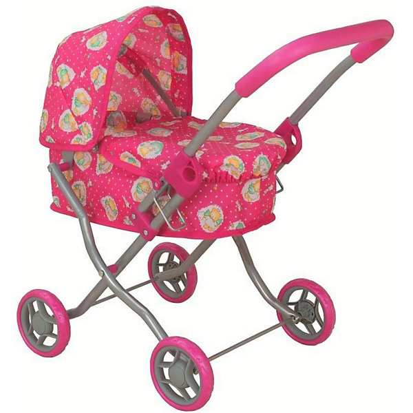 

Коляска для кукол Buggy Boom Mixy, розовая, Розовый