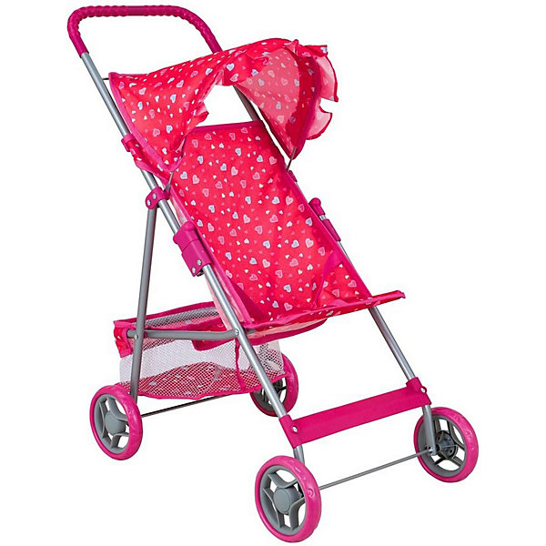 

Коляска для кукол Buggy Boom Mixy, розовая, Розовый