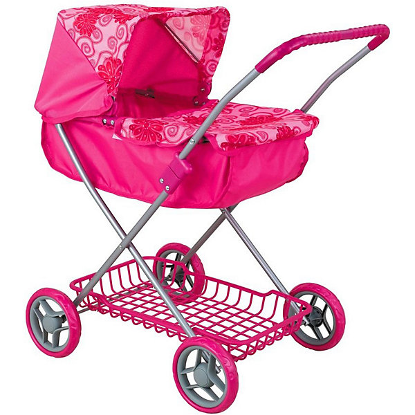 фото Коляска для кукол Buggy Boom Mixy, розовая