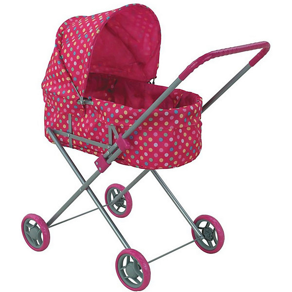 

Коляска для кукол Buggy Boom Mixy, розовая, Розовый