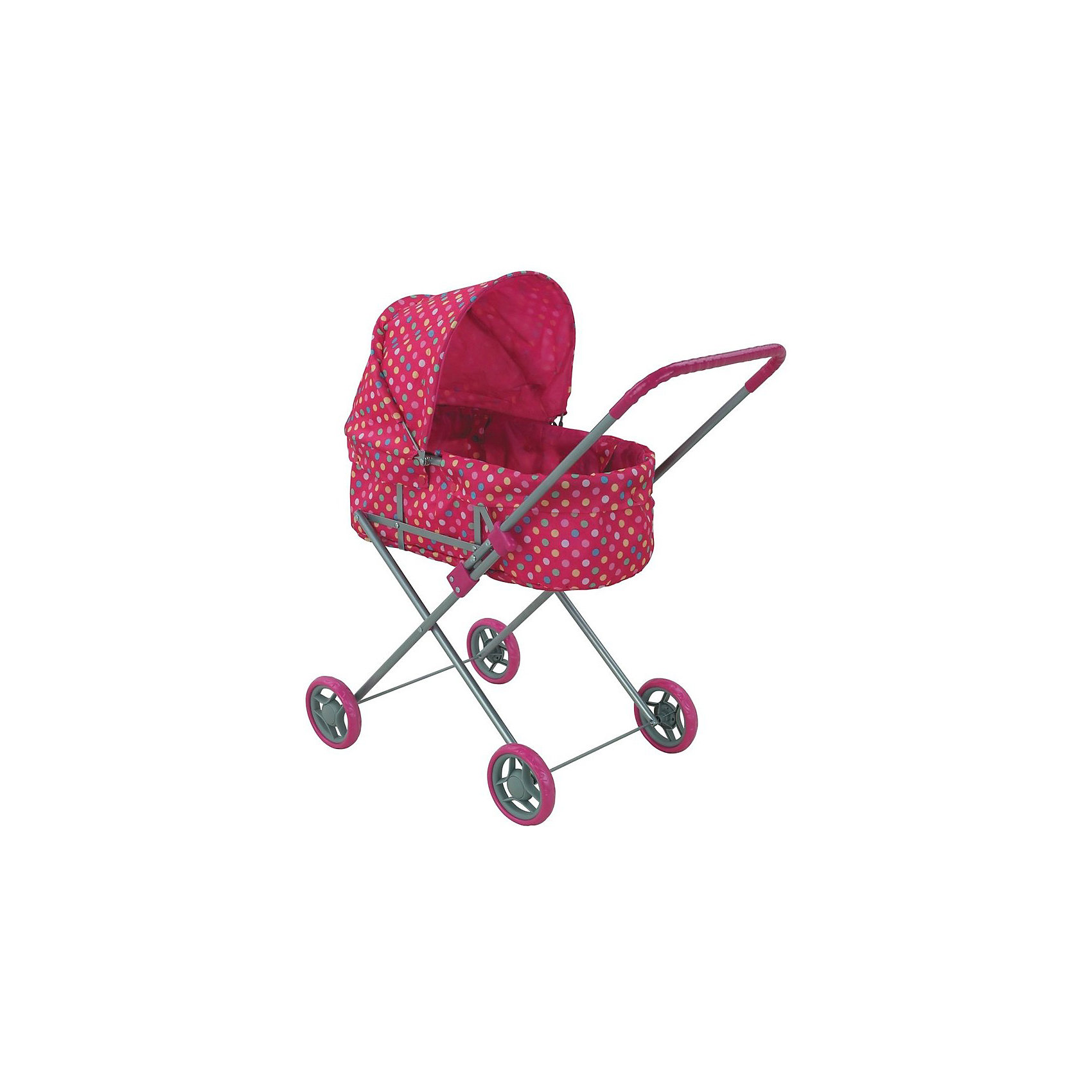 фото Коляска для кукол Buggy Boom Mixy, розовая