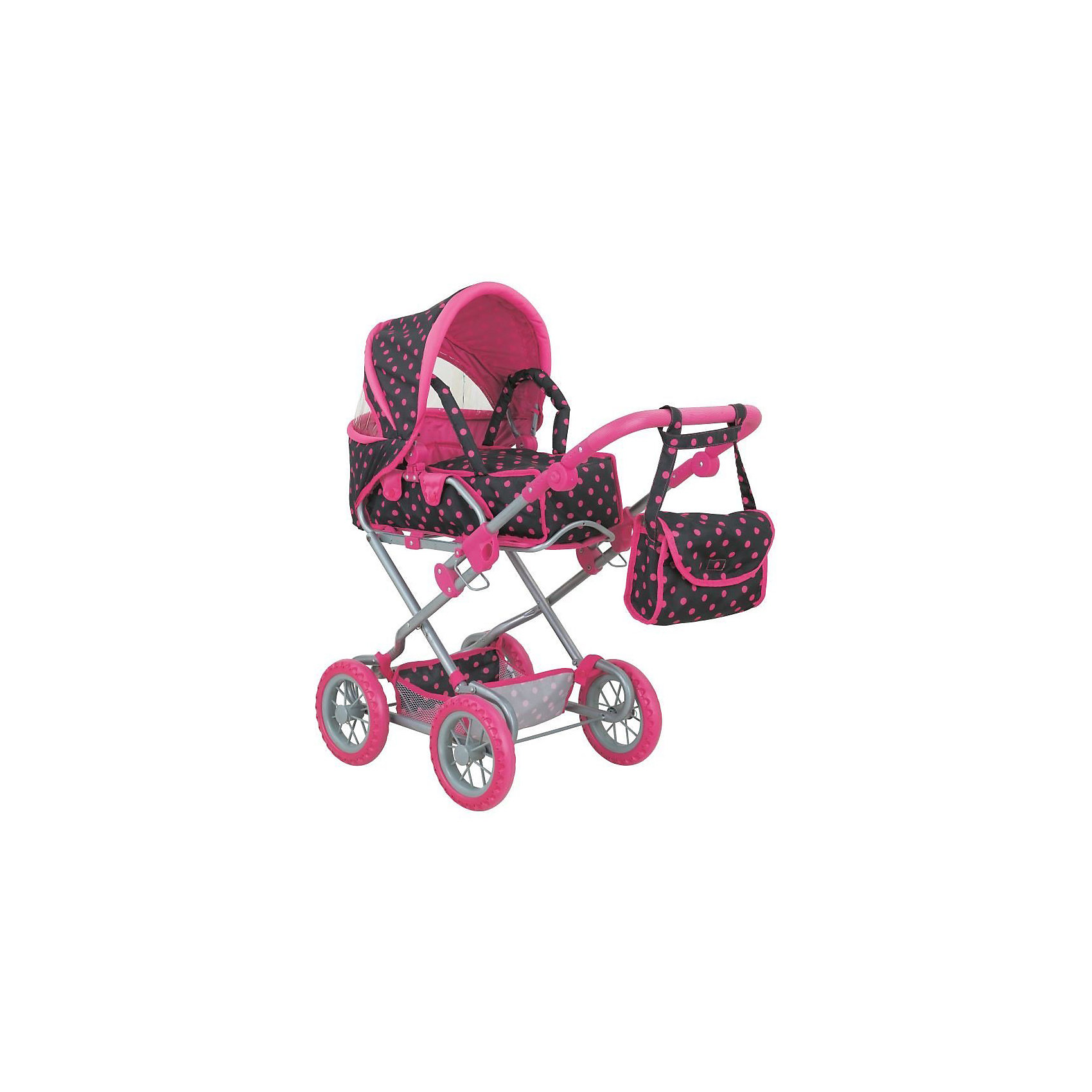 фото Коляска для кукол Buggy Boom Infinia, розовая