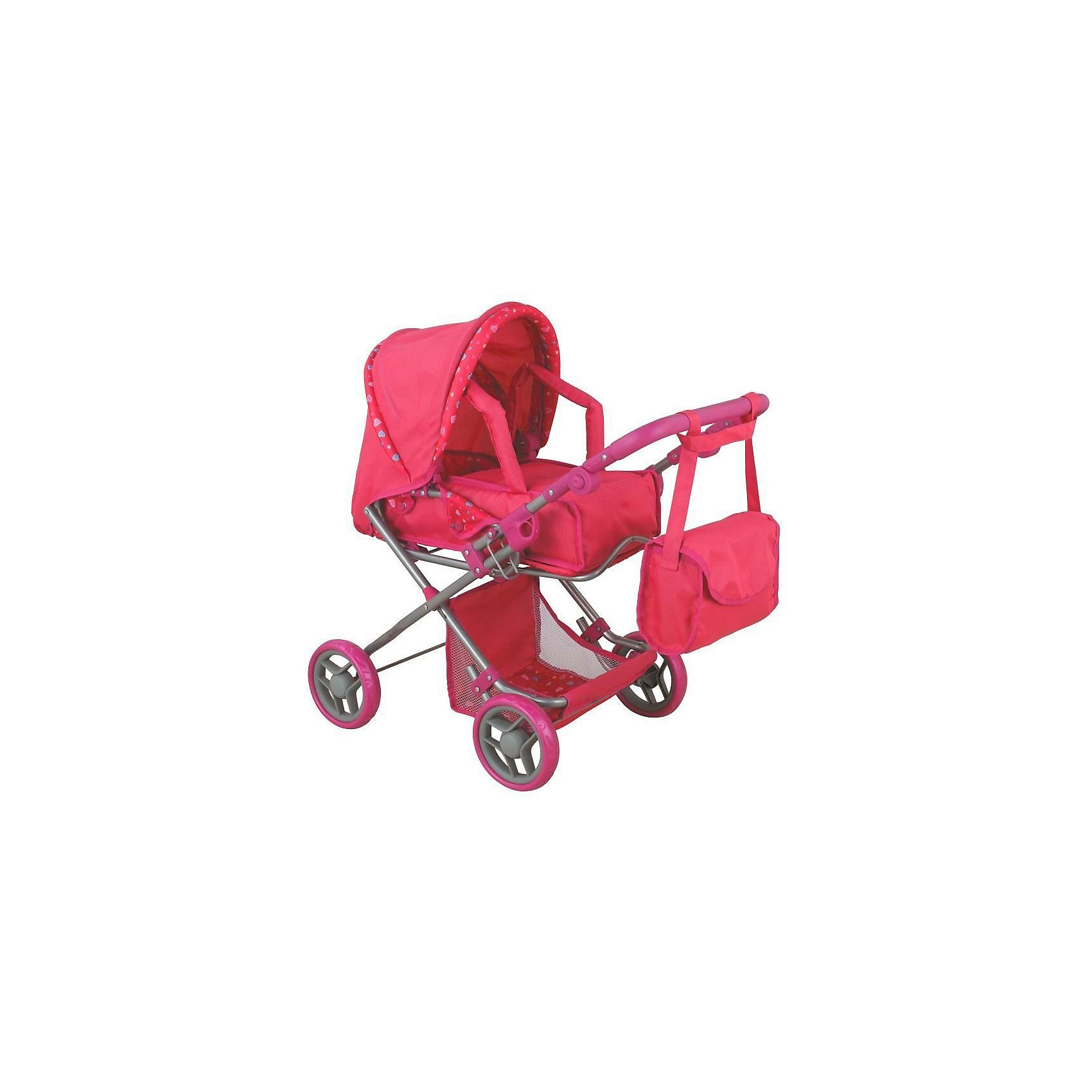 фото Коляска для кукол Buggy Boom Infinia, розовая