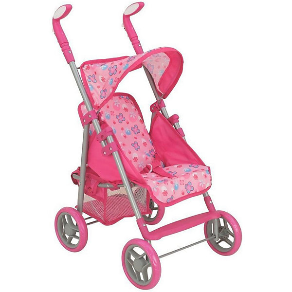 

Коляска для кукол Buggy Boom Skyna, розовая, Розовый