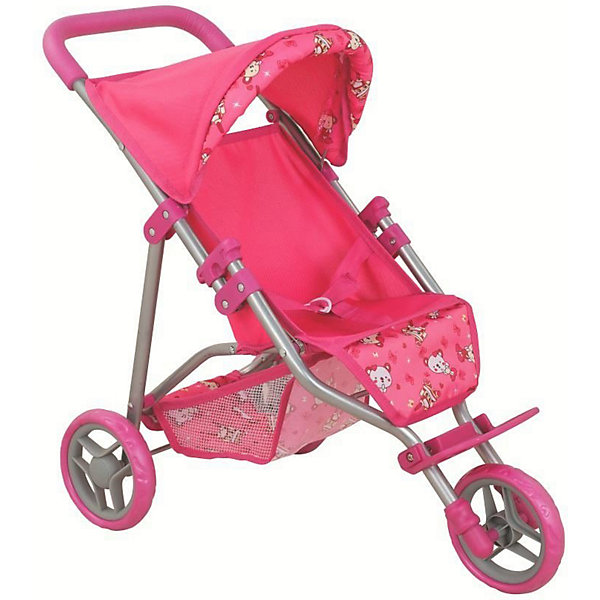 

Коляска для кукол Buggy Boom Nadin, розовая, Розовый