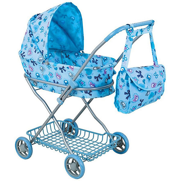 

Коляска для кукол Buggy Boom Mixy, голубая, Голубой, Коляска для кукол Buggy Boom Mixy, голубая