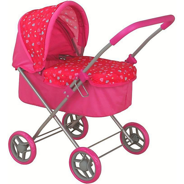 

Коляска для кукол Buggy Boom Mixy, розовая, Розовый