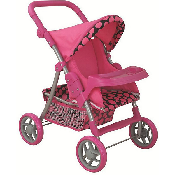 

Коляска для кукол Buggy Boom Skyna, розовая, Розовый