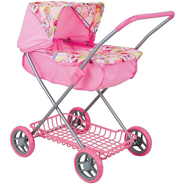 

Коляска для кукол Buggy Boom Mixy, светло-розовая, Розовый