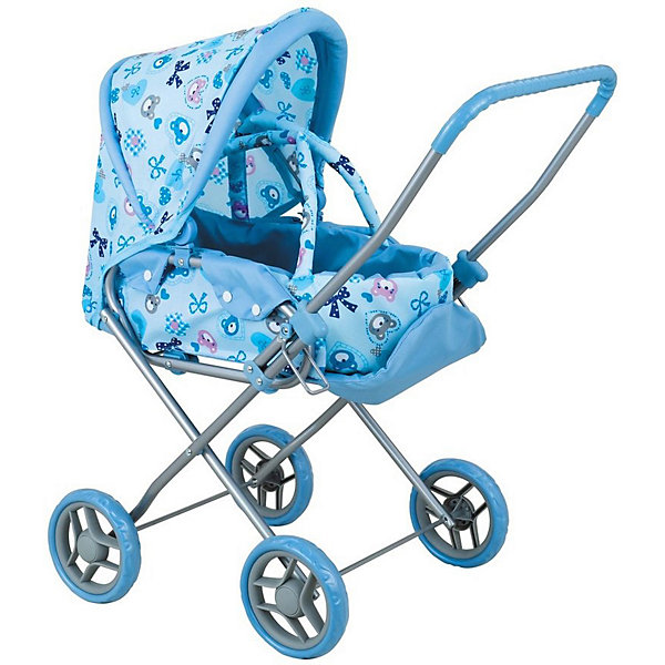 

Коляска-трансформер для кукол Buggy Boom Mixy, голубая, Голубой