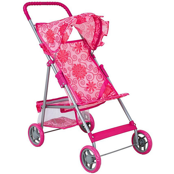 

Коляска для кукол Buggy Boom Mixy, розовая, Розовый