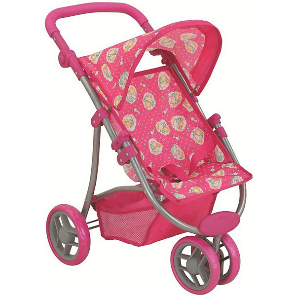 

Коляска для кукол Buggy Boom Nadin, розовая, Розовый